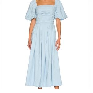Free People Ain’t She A Beaut Midi Dress